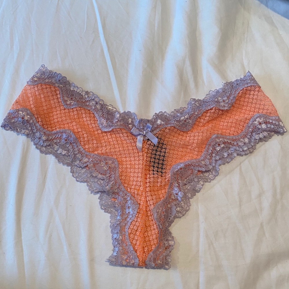 VS lace cheeky panty XS
